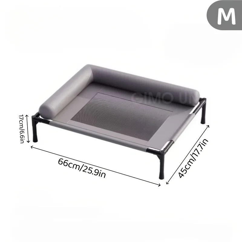 Removable And Washable Pet Bed, Floor-Standing Dog Kennel, Suitable for All Seasons. Camping Bed/Dog Bed for Medium to Large Dogs, Ideal for Summer Use